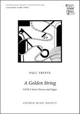 A Golden String SSATB choral sheet music cover